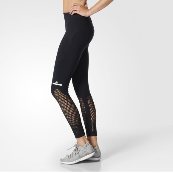 Adidas by Stella McCartney Pants - Adidas By Stella Mccartney Adidas Tights Black
